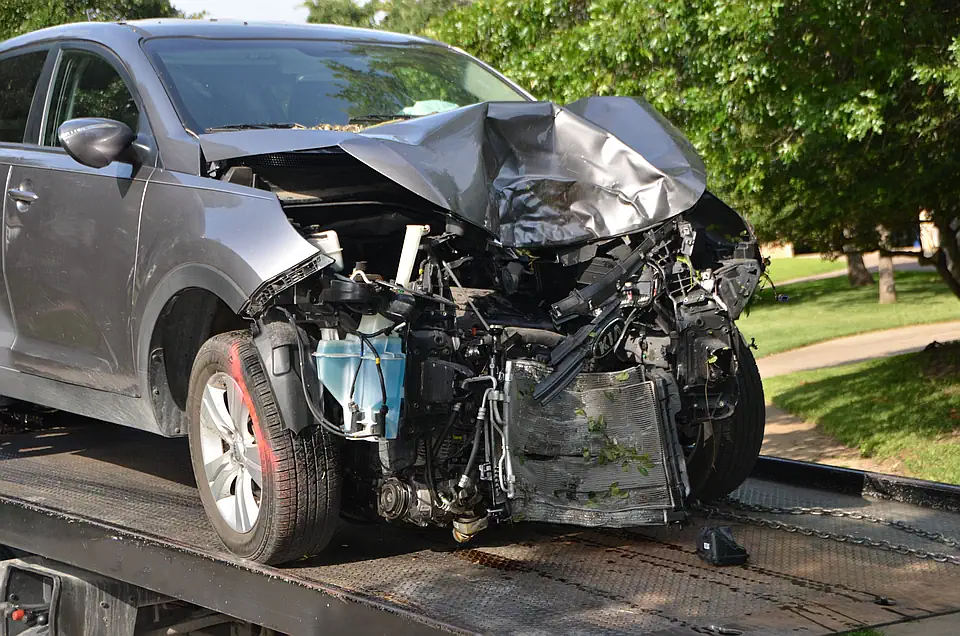 broken car carrier